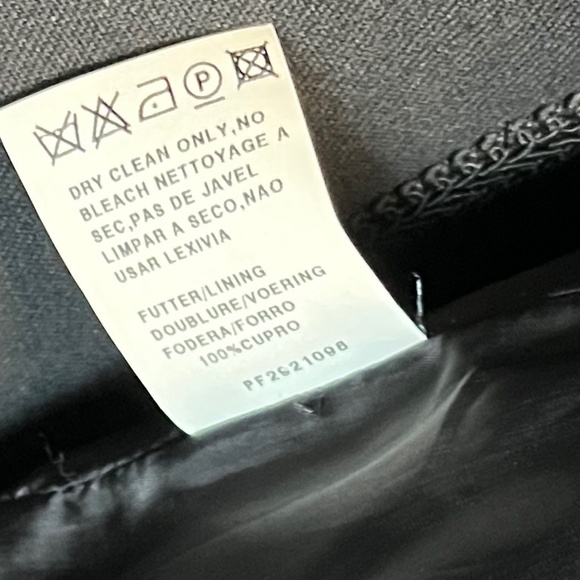 VINTAGE Louis Féraud Cashmere Blazer / Jacket Size 14 - Picture 10 of 11